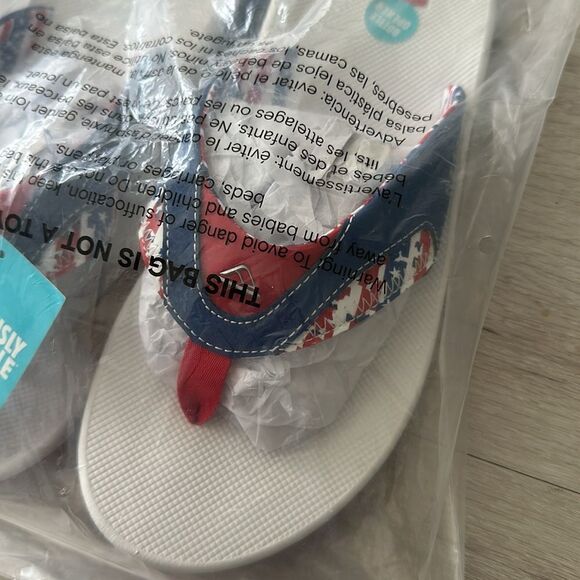 Reef Men's Fanning - Patriotic Red/White/Blue 10 NWT IN PACKAGE - Picture 8 of 10
